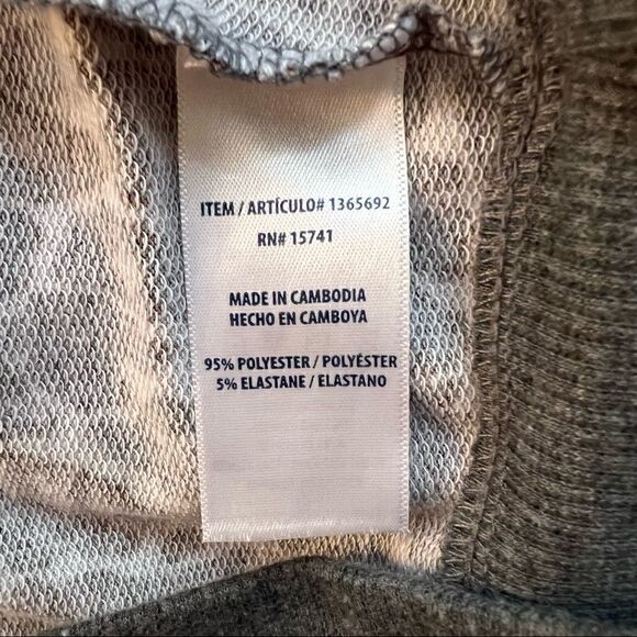 Splendid Cheetah Print Long Sleeve Lightweight Crew Neck Sweatshirt XS - Picture 6 of 8